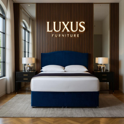 Silbury Divan Bed Set With 54" High Headboard