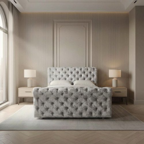 The Langley Scroll Bed