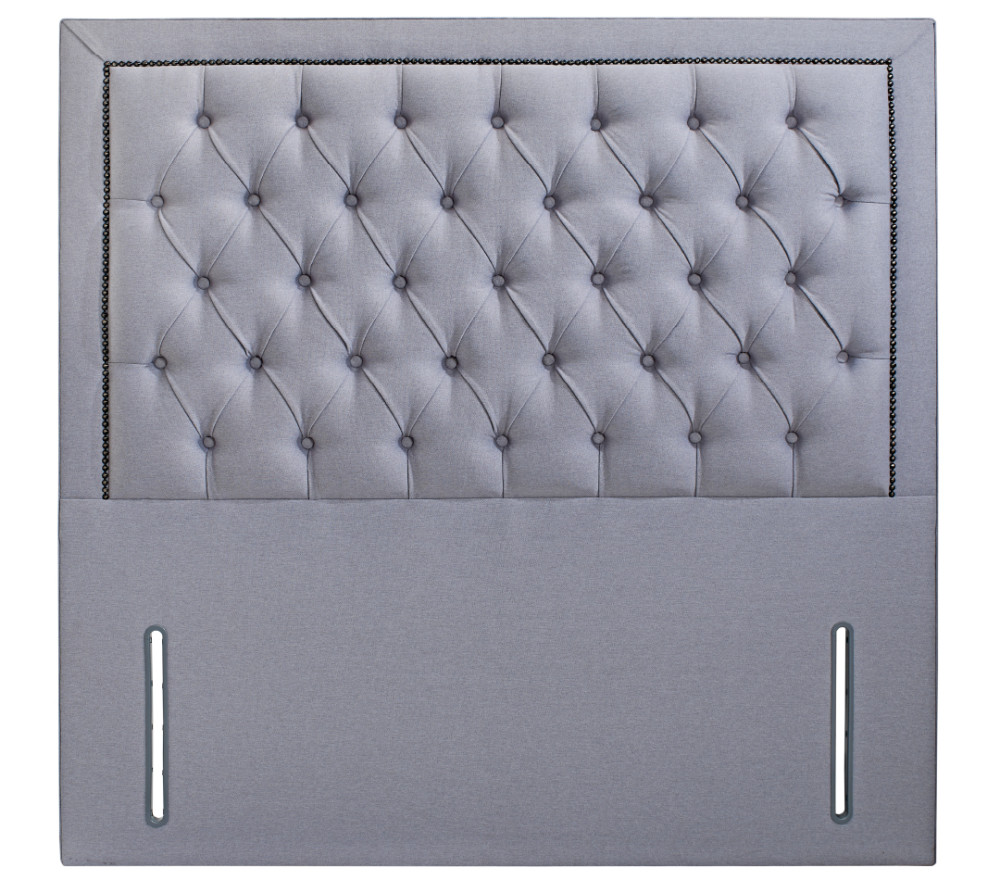Everden 54" Buttoned Border Headboard – Elegant Upholstered Classic