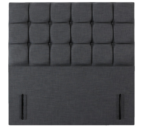 Keslow Upholstered Headboard – Cube-Tufted Design in 54" and 24" Heights